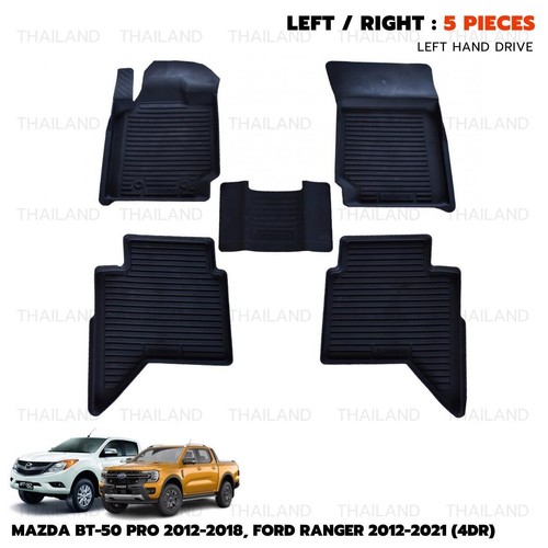 Lhd rubber floor mat - 3d,
